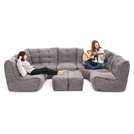 Mod6 Lounge Max - Luscious Grey (Sofa Weave), Цвет: Luscious Grey, Категория ткани: Sofa Weave