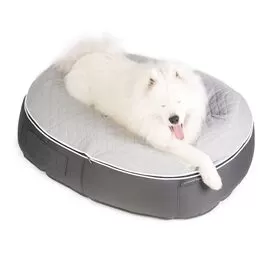 Лежак для собак Pet Lounge Large - ThermoQuilt Grey, Цвет лежака: ThermoQuilt Grey, Размер лежака: L (120см)