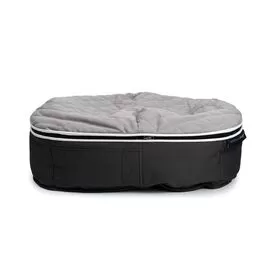 Лежак для кошек Pet Lounge Medium - Dark Grey Quilt, Цвет лежака: ThermoQuilt Grey, Размер лежака: M (90см)