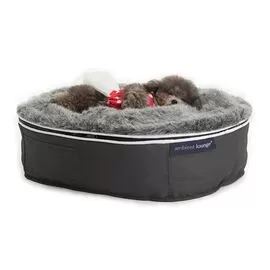 Лежак для собак Pet Lounge Small - Dark Grey (Original), Цвет лежака: Dark Grey, Размер лежака: S (60см)