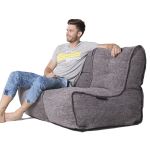 Twin Couch - Luscious Grey (Sofa Weave), Цвет: Luscious Grey, Категория ткани: Sofa Weave