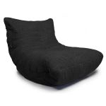 Бескаркасное анатомическое кресло Acoustic Sofa™ - Black Sapphire (черный), Цвет: Black Sapphire, Категория ткани: Sofa Weave