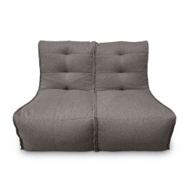 Модульный диван Twin Couch серого цвета в собранном виде Модульный диван Twin Couch серого цвета в собранном виде