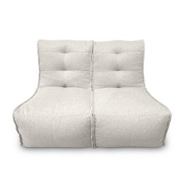 Модульный диван Twin Couch зелено-голубого цвета в собранном виде