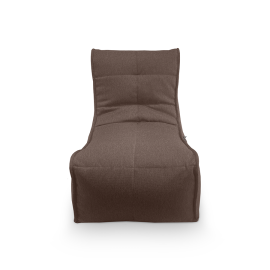 Уютное коричневое кресло мешок Evolution Sofa в классическом интерьере