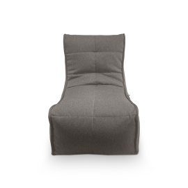 Элегантное серое кресло мешок Evolution Sofa в современной гостиной