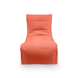 Эргономичное кресло мешок с высокой спинкой в цвете терракота
