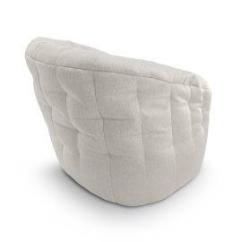 Купить бескаркасное лаунж кресло - Tundra Spring (светлое) жаккард