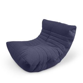 Крупный план жаккарда с благородной текстурой (цвет Blue Jazz)