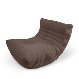 Крупный план жаккарда с текстурой шоколадной глазури (цвет Hot Chocolate)