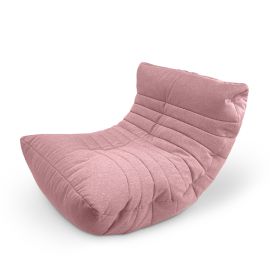 Крупный план жаккарда с текстурой лепестков (цвет Sakura Pink)