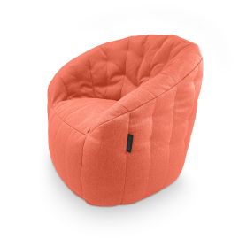 Купить бескаркасное лаунж кресло Butterfly Sofa - Terra Cocta в терракотовом цвете (Жаккард)