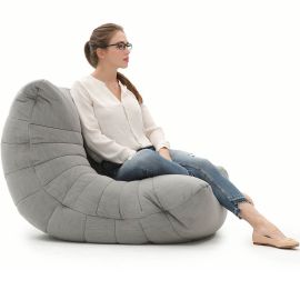 анатомическое кресло acoustic sofa (серое)