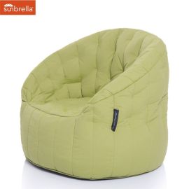 Мягкое бескаркасное кресло Butterfly Sofa Limespa (зеленое)