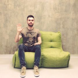 новое радио и Модульный диван Twin Couch™ - Lime Citrus (зеленый)