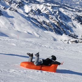 Кресло шезлонг Conversion Lounger™ - Manderina (оранжевый)