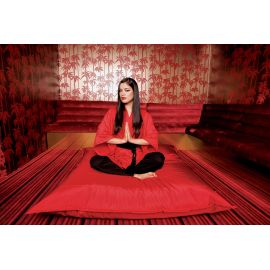 Напольная подушка Zen Lounger™ - Goa Temple (красная)