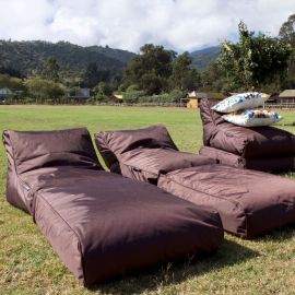 Кресло шезлонг Conversion Lounger™ - Mud Cake Chocolate (шоколадный)