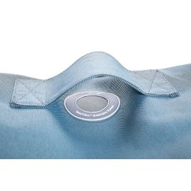 Напольная подушка Zen Lounger™ - Blue Lagoon (серо-синяя)