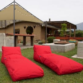 мягкий шезлонг на улицу