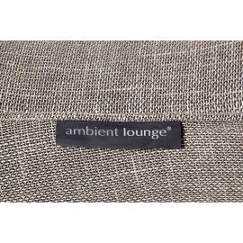 Бежевый пуфик Wing Ottoman™ - Eco Weave (бежеый)