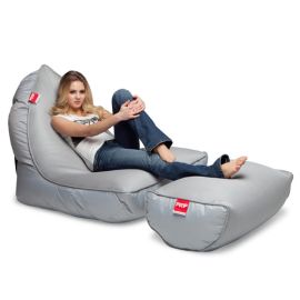 Кресло и пуф PiMP® - Shady Grey (серое)