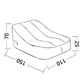 Купить большой шезлонг Satellite Twin Sofa™