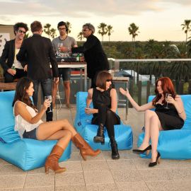 Кресло мешок Evolution Sofa™ - Aquamarine (голубой)