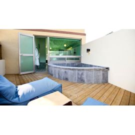 Мягкое кресло Studio Lounger™ - Blue Sky Eclipse (серо-синий)