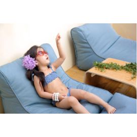 Мягкое кресло Studio Lounger™ - Blue Sky Eclipse (серо-синий)