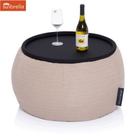 Стол-пуф Versa Table™ - Mudhoney Dune (кремовый)