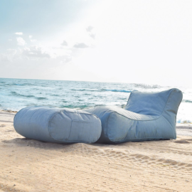 Мягкое кресло Studio Lounger™ - Blue Sky Eclipse (серо-синий)