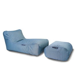 Мягкое кресло Studio Lounger™ - Blue Sky Eclipse (серо-синий)