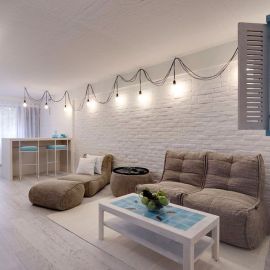 Мягкое кресло Studio Lounger™ - Eco Weave (бежеый)