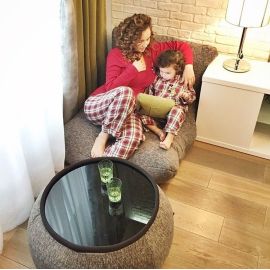 Бескаркасное кресло Acoustic Sofa™ - Luscious Grey (серое)