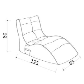 Avatar Sofa - Eco Weave (Шенилл), Цвет: Eco Weave, Категория ткани: Шенилл, изображение 5