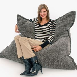 Напольная подушка Zen Lounger™ - Luscious Grey (серая)