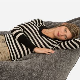 Напольная подушка Zen Lounger™ - Luscious Grey (серая)