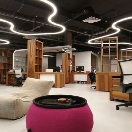 Стол-пуф Versa Table™ - Sakura Pink (розовый)