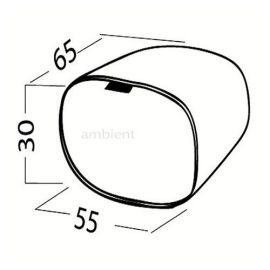 Ottoman - Maldives Grey (Elements), Цвет: Maldives Grey, Категория ткани: Elements, изображение 3