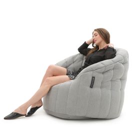Дизайнерское бескаркасное кресло Butterfly Sofa™ - Tundra Spring (светлое)