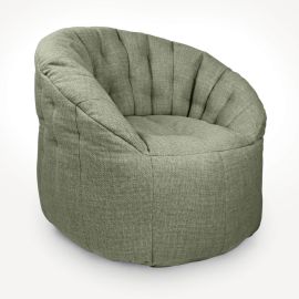 Дизайнерское бескаркасное кресло Butterfly Sofa™ - Lime Citrus (зеленое)