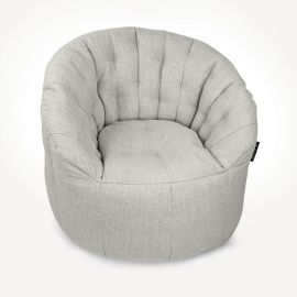 Дизайнерское бескаркасное кресло Butterfly Sofa™ - Tundra Spring (светлое)