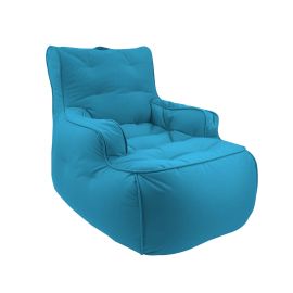 купить уличное бескаркасное кресло для сада tranquility armchair голубое