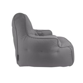 купить уличное бескаркасное кресло для сада tranquility armchair серое