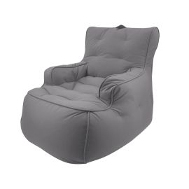 купить уличное бескаркасное кресло для сада tranquility armchair серое