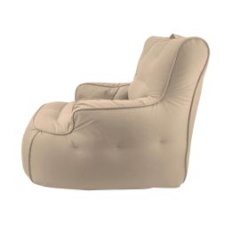 купить уличное бескаркасное кресло для сада tranquility armchair песочного