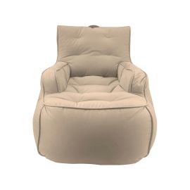купить уличное бескаркасное кресло для сада tranquility armchair песочного