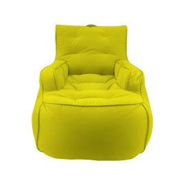 купить уличное бескаркасное кресло для сада tranquility armchair светло-зеленое