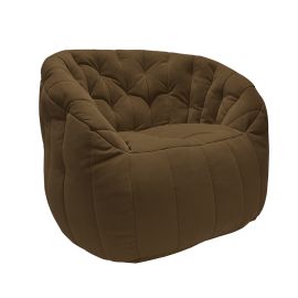 Широкое бескаркасное кресло (шоколадное)